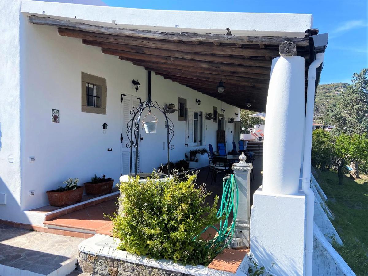 Villa La Milanina Lipari  Exterior foto